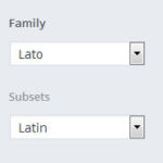 Font Options